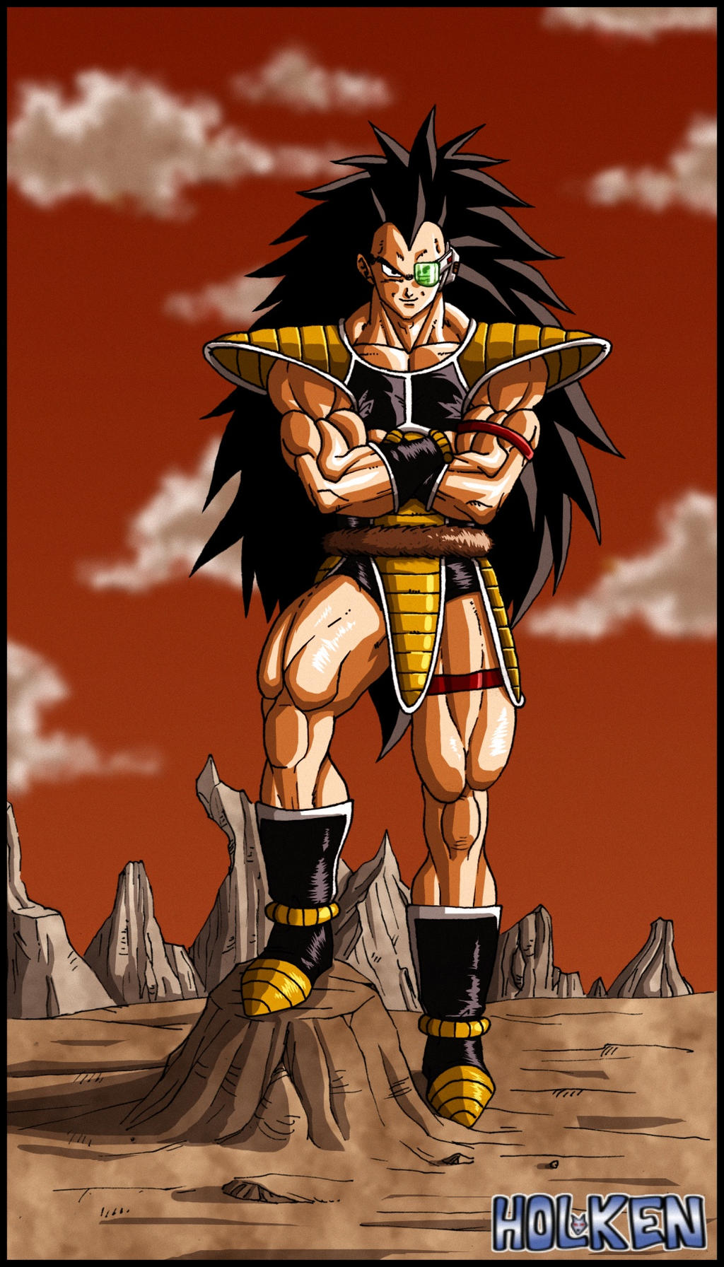 Raditz by DBZwarrior on DeviantArt