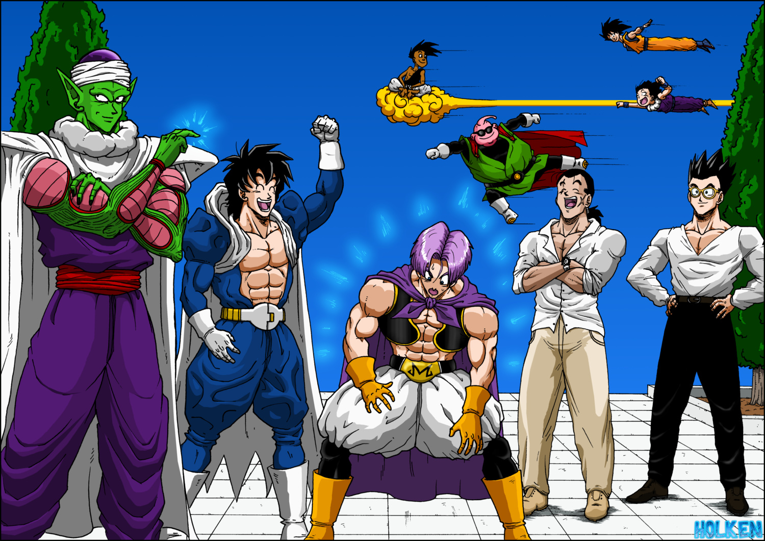 DBM- Gohan team by DBZwarrior on DeviantArt