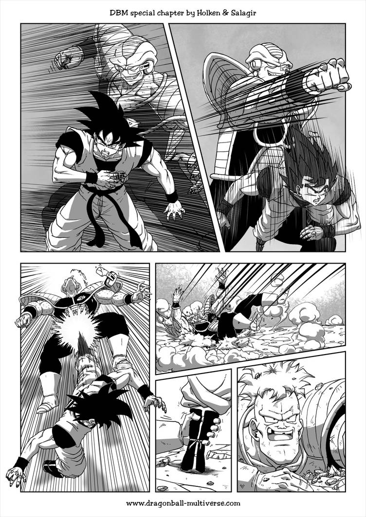 DBM- Goku VS Cell page 01 by DBZwarrior on DeviantArt