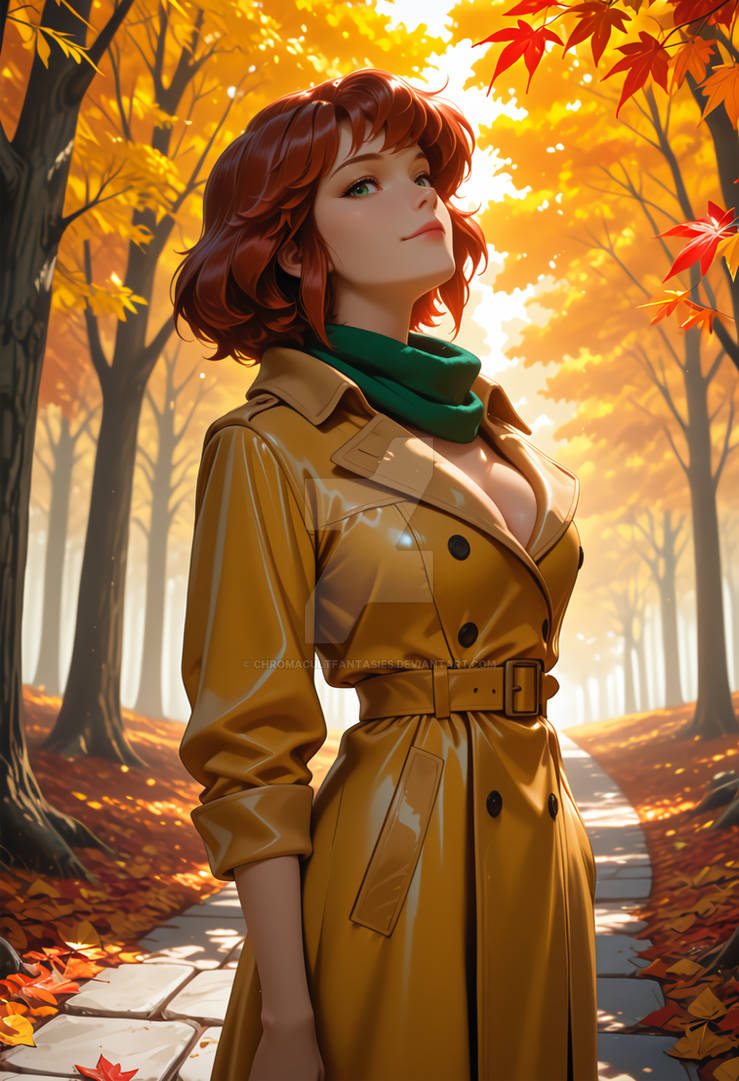 April Forest Collection April O'Neil (TMNT) - Forest Cathedral Of Gold by ChromaCultFantasies ...