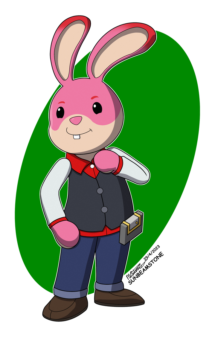 Arcade Bunny by SunbeamStone on DeviantArt