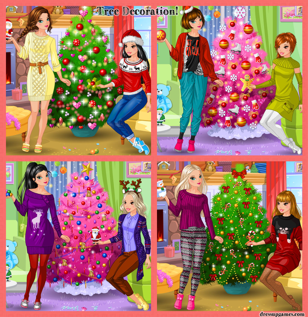 Tree Decoration Dress Up Game