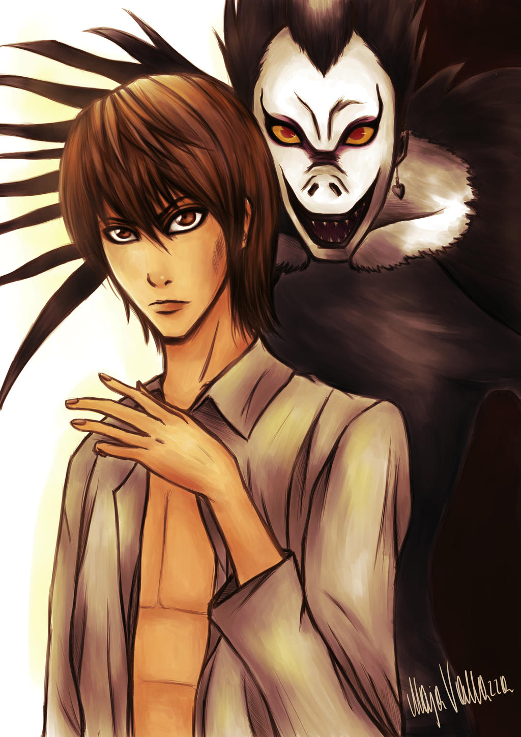 Death Note: Light and Ryuk