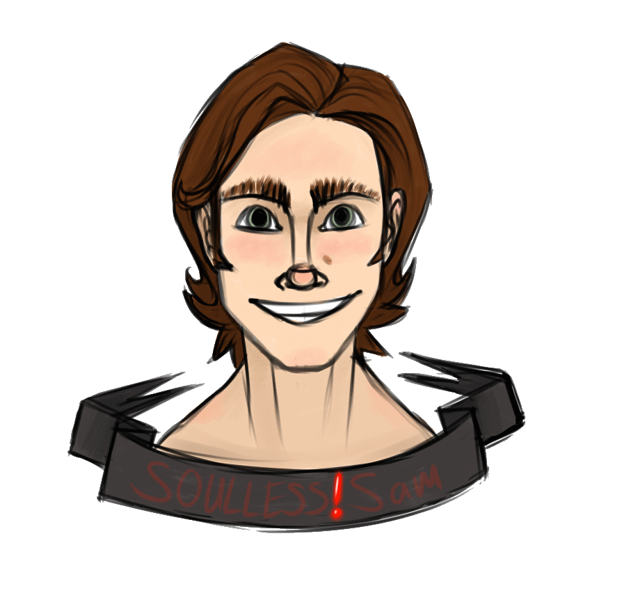 Shift Less Sam Soulless!Sam by OhHadivist on DeviantArt