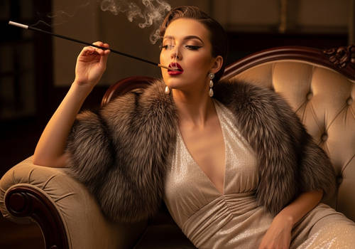 sexy cigarette holder XXL Black grade canvas DeviantArt - The Largest Online