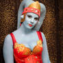 Blue Twi'lek Tiffany Jo