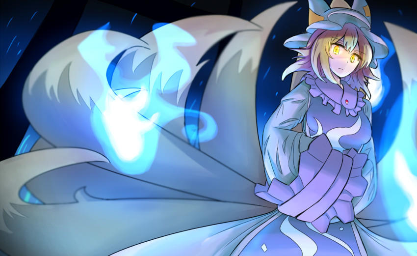 Yakumo Ran Touhou Drawn By Uchisukui  Sample-2bb by hakuxtemari