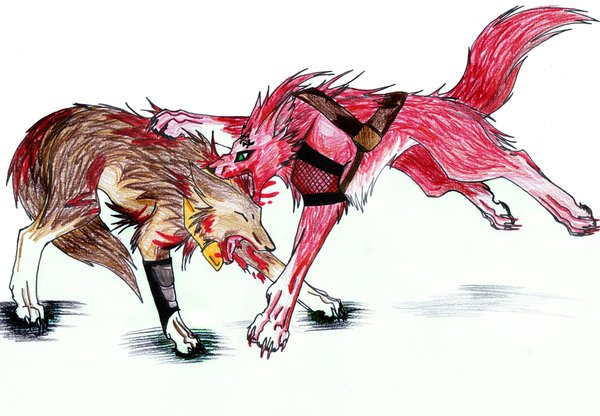 gaara as a wolf