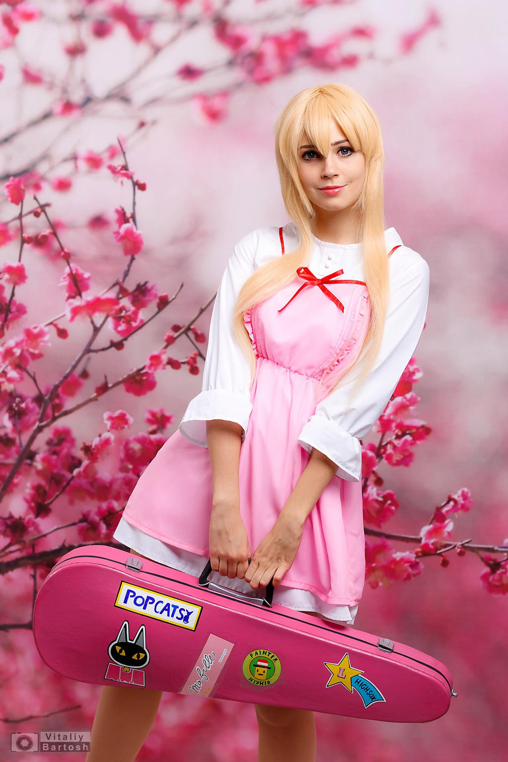 kaori pink dress Amazon.com: Coskidz Women's Miyazono Kaori Cosplay Costume Dress White (Pink, Large) : Clothing, Shoes & Jewelry