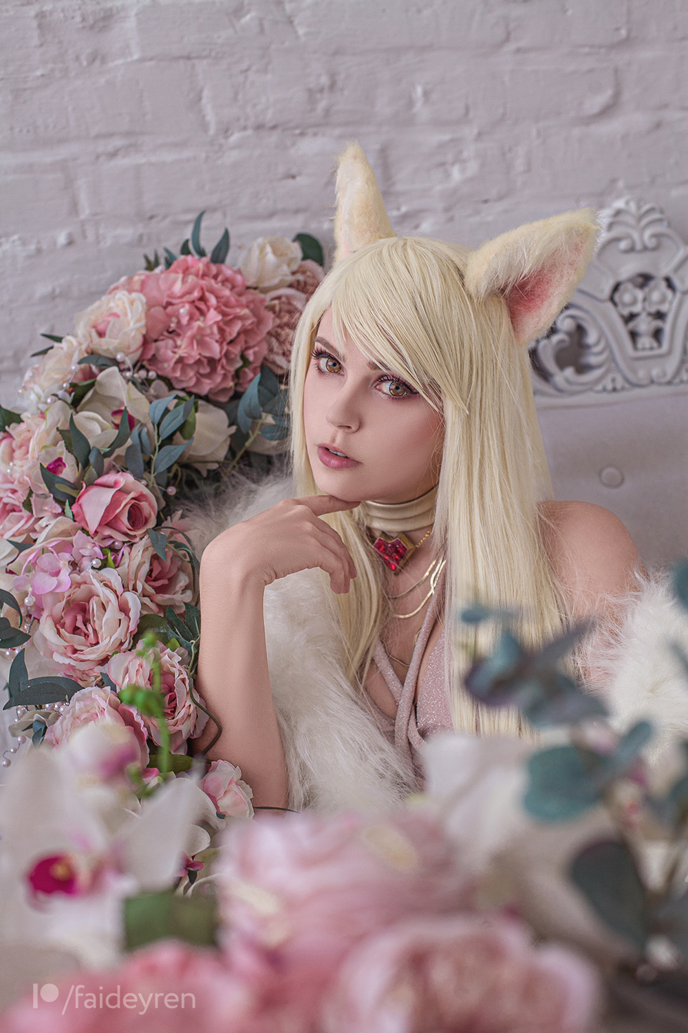 kda ahri pink dress K/DA Code Pink Ahri League of Legends Custom Skin