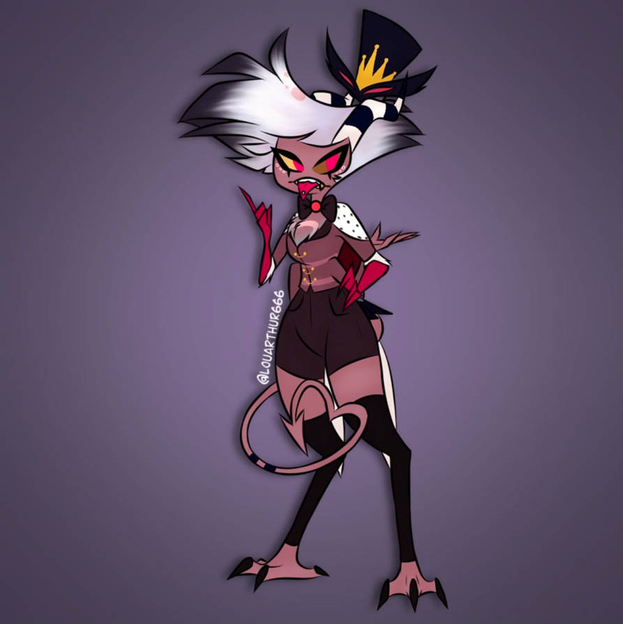 Stolas Angel Moxxie + Stolas + Angel dust by louarthur8 on DeviantArt
