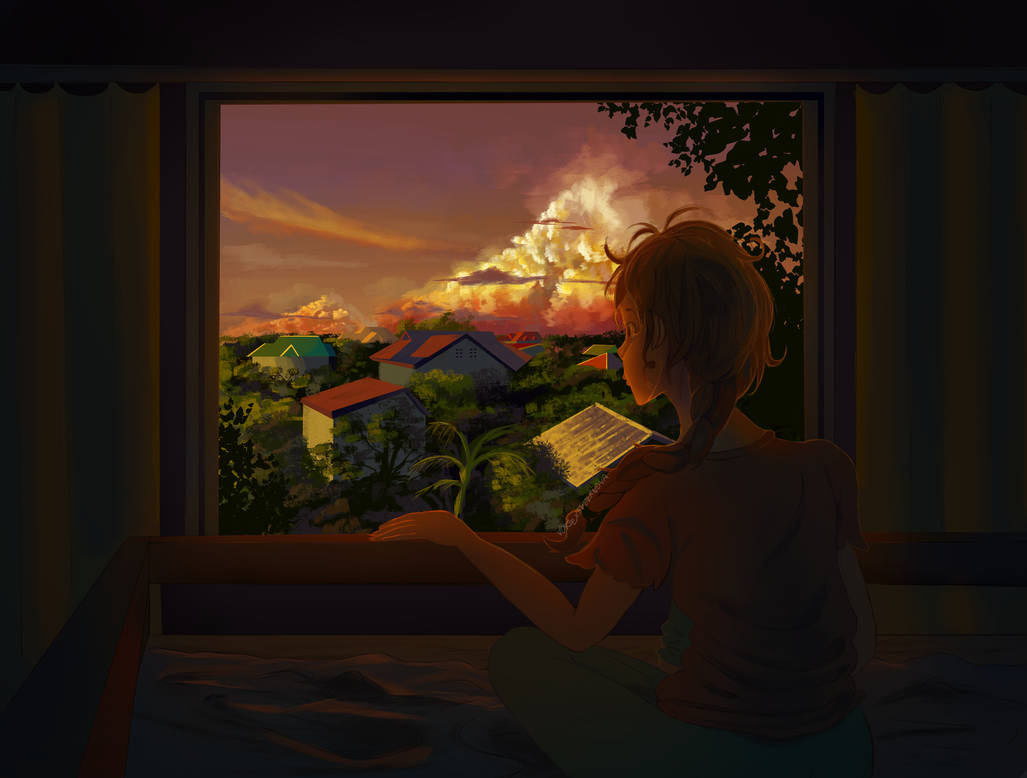 Sunset (????) by VortexSupernova on DeviantArt
