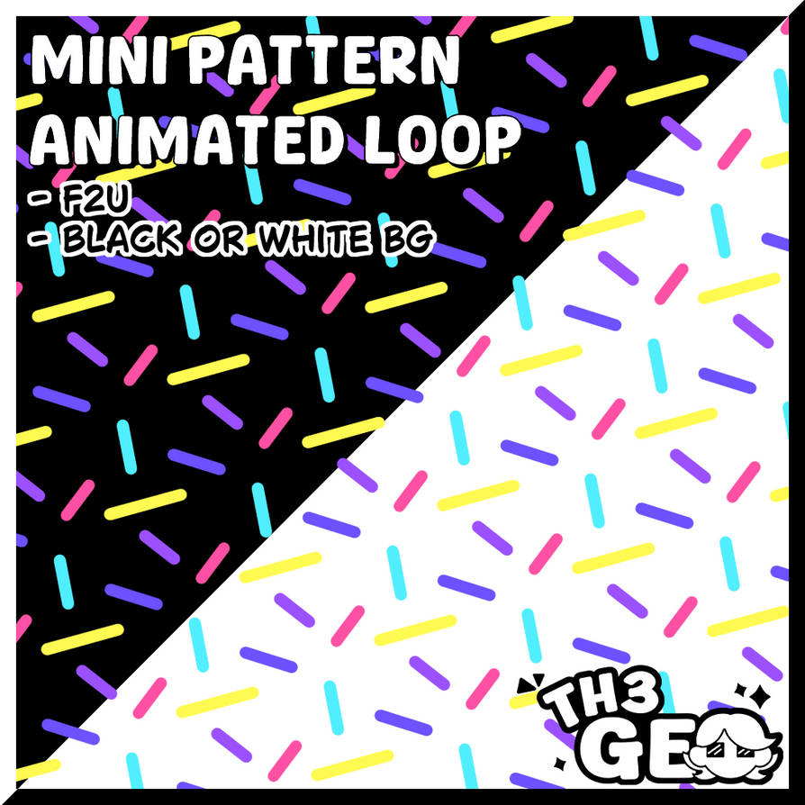 Mini Pattern Animated Loop by Th3Geo on DeviantArt