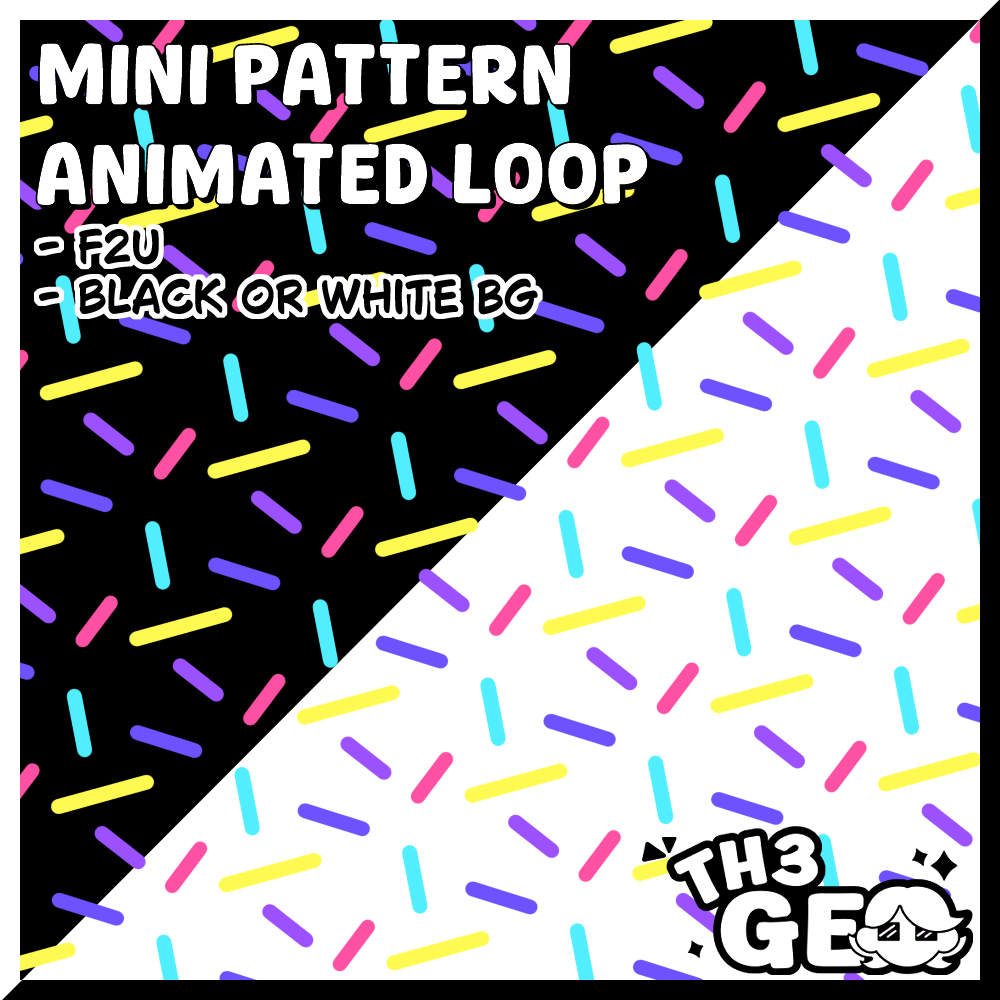 Mini Pattern Animated Loop by Th3Geo on DeviantArt