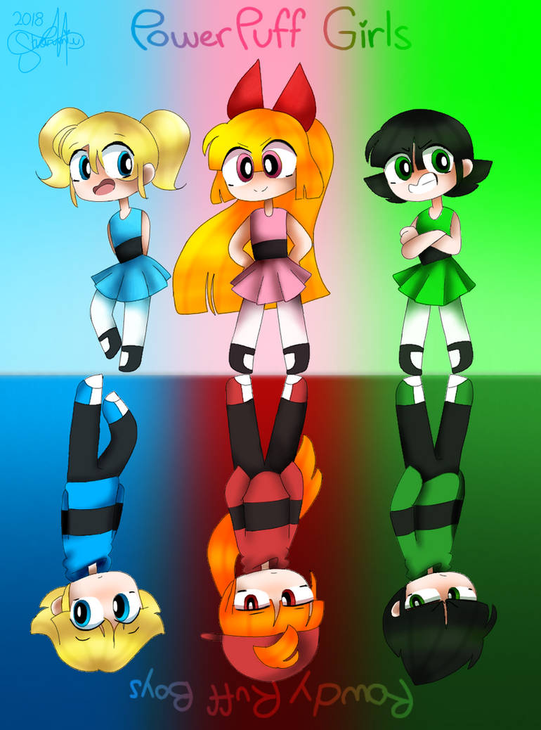 the PPG and the RRB by SketchSundae on DeviantArt