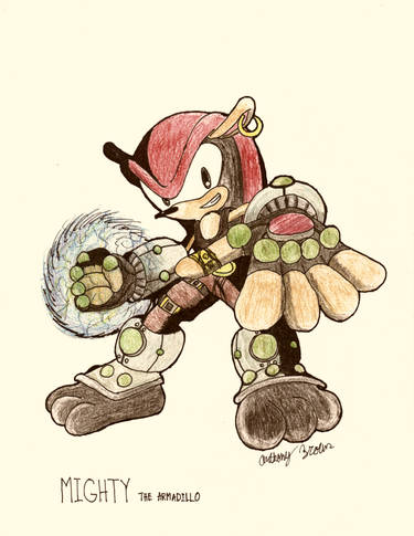 Mighty the Armadillo by UnoRaccoonArt -- Fur Affinity [dot] net