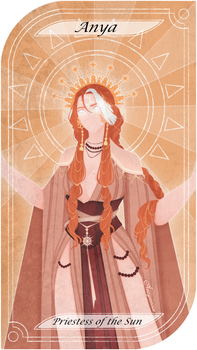 Anya - Priestess of the Sun [Tarot]