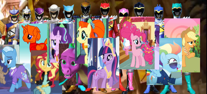 Pony Rangers Dino Charge by NinearliaCreator on DeviantArt