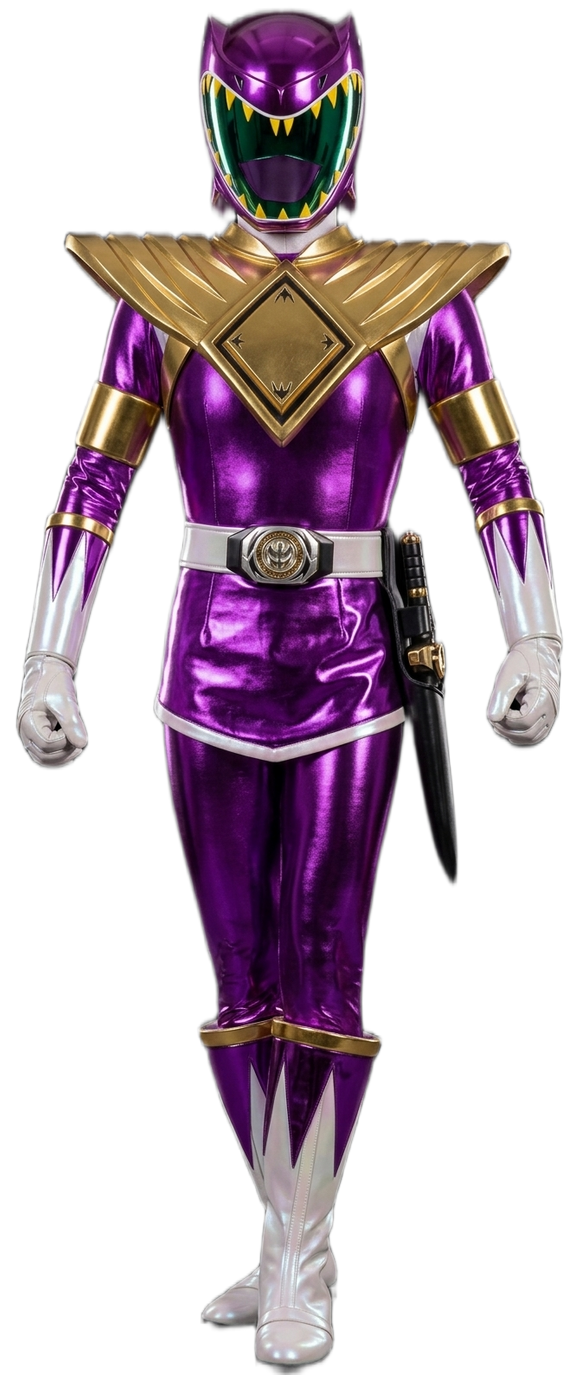 Metallic Mighty Morphin Purple by NinearliaCreator on DeviantArt