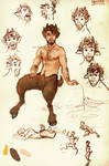 Danios the Satyr by Sharsarannon