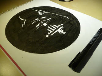 Darth Vader - Artist pen