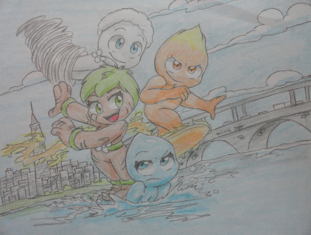 Go Elements! by joaoppereiraus on DeviantArt