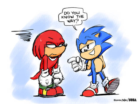 A Question, Knuckles.....