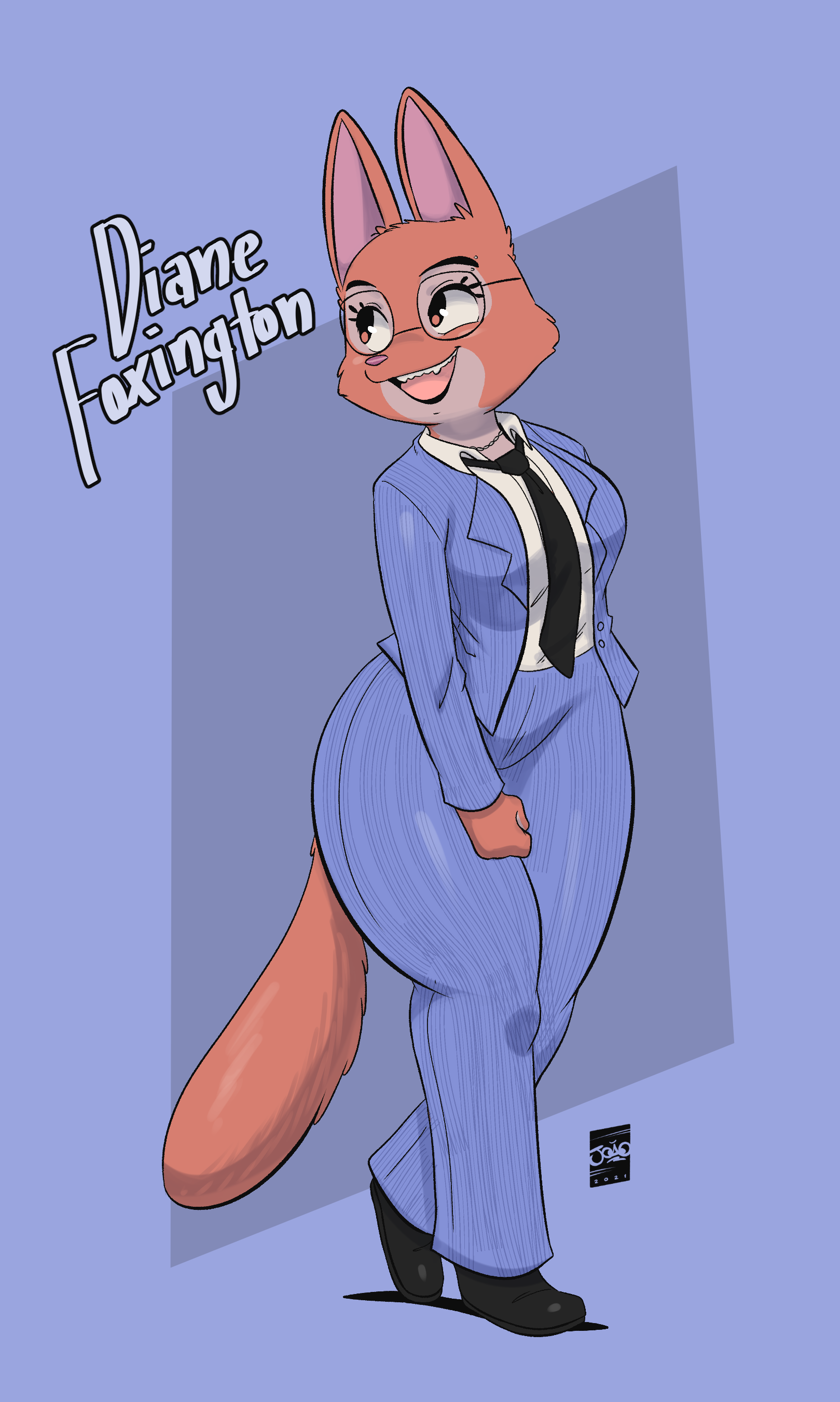 Diane Foxington By Joaoppereiraus On DeviantArt diane-foxington-by-joaoppereiraus-on-deviantart