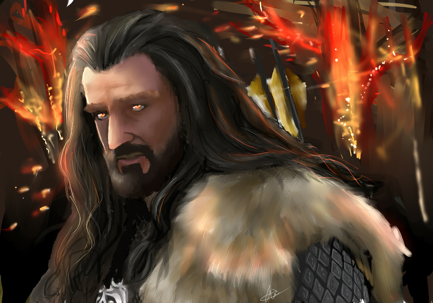 Commission -Thorin Smaug Sickness