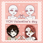 YCH Valentine's day by AliKokoro