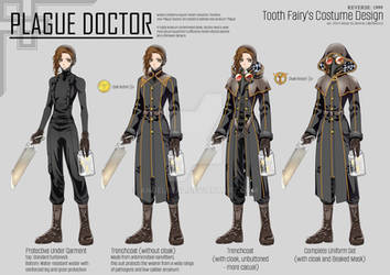Plague Doctor : Tooth Fairy's Costume Design