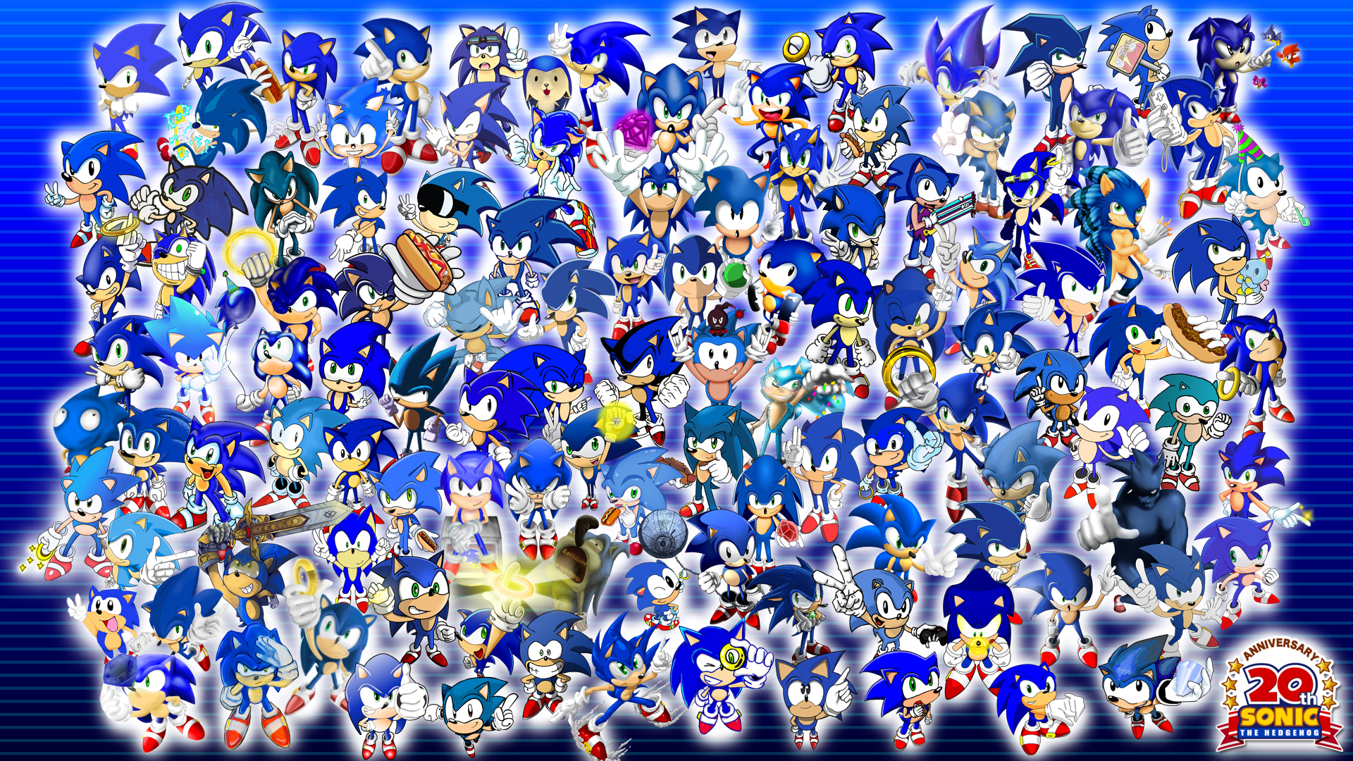 Project 20: Sonic Wallpaper 1