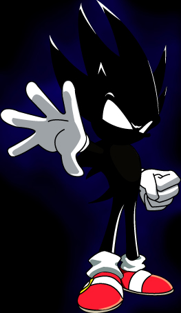 Dark Super Sonic 2 by TheWax on DeviantArt