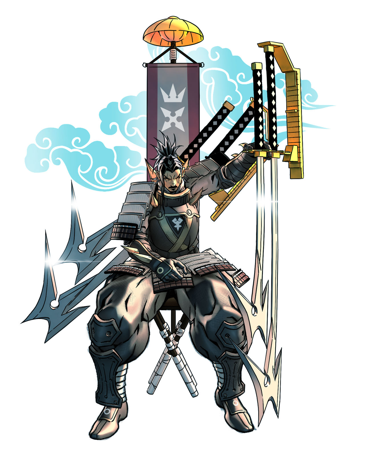 Master Eraqus KH Remix: Shogun Master Eraqus by pychopat2 on DeviantArt
