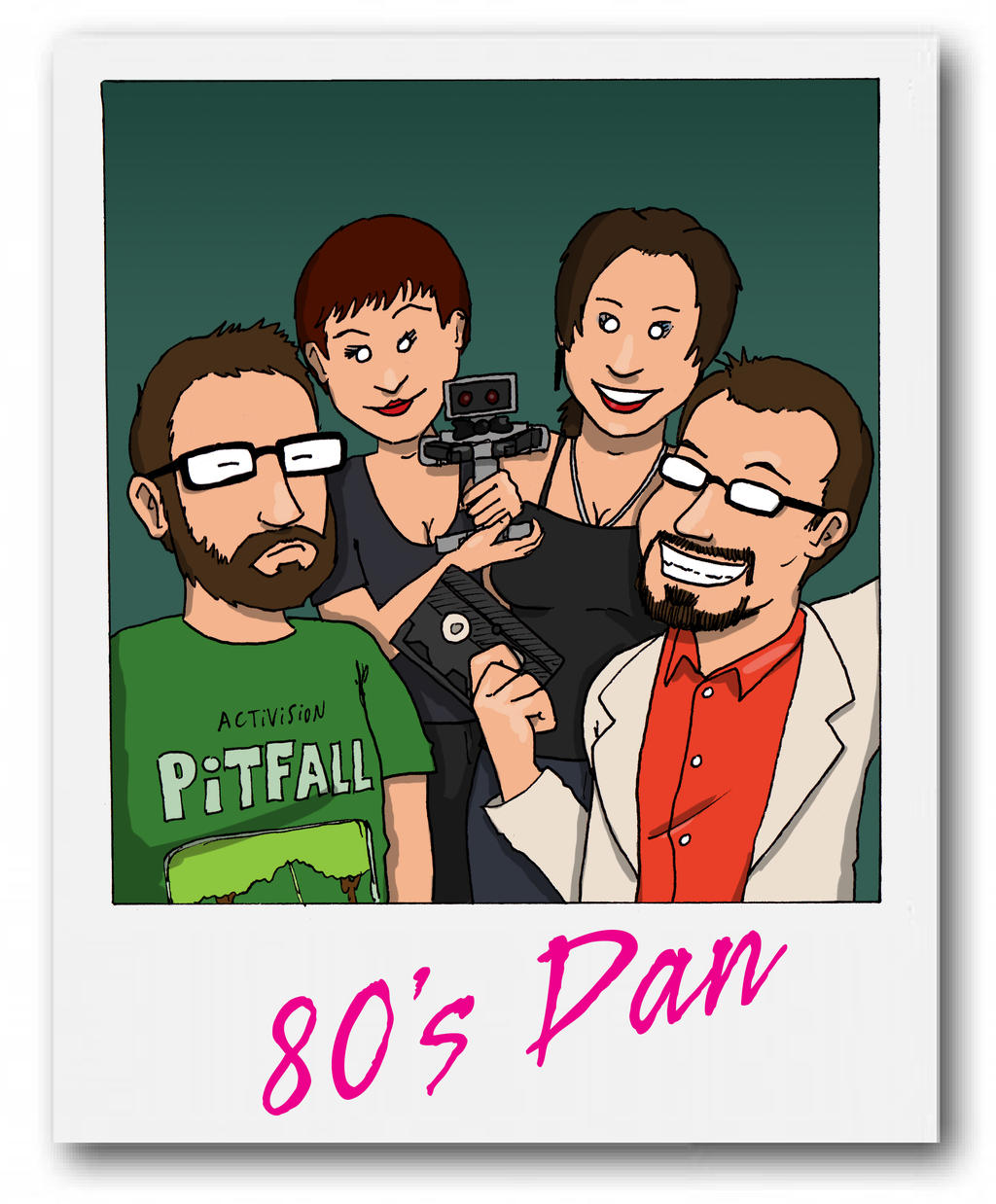 80's Dan fan art