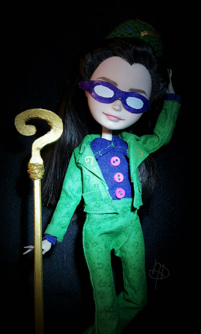 Batman's the Riddler by alyssademo-doll-art on DeviantArt