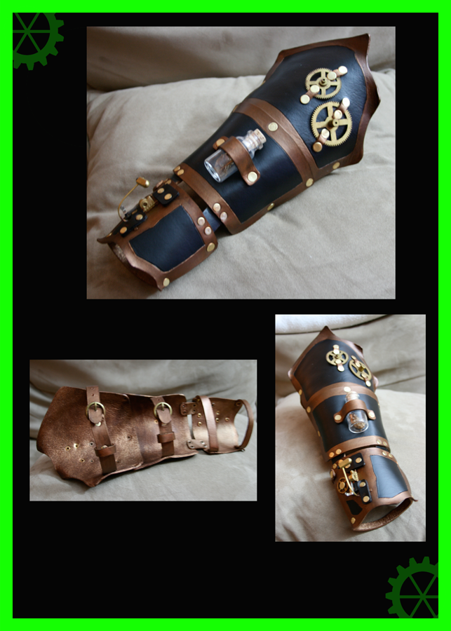 Steampunk Arm bracer