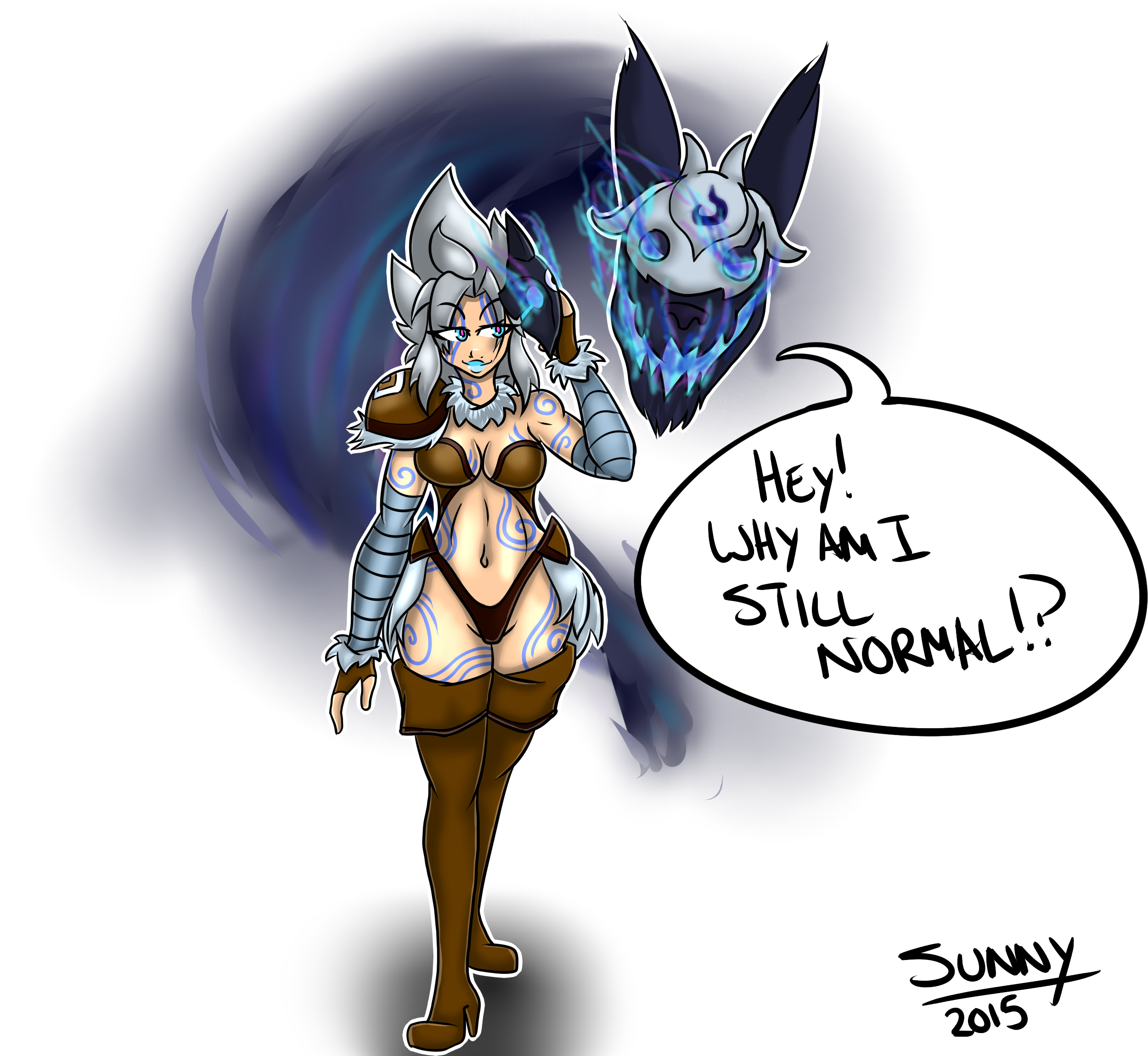 League of Legends - Kindred Humanized