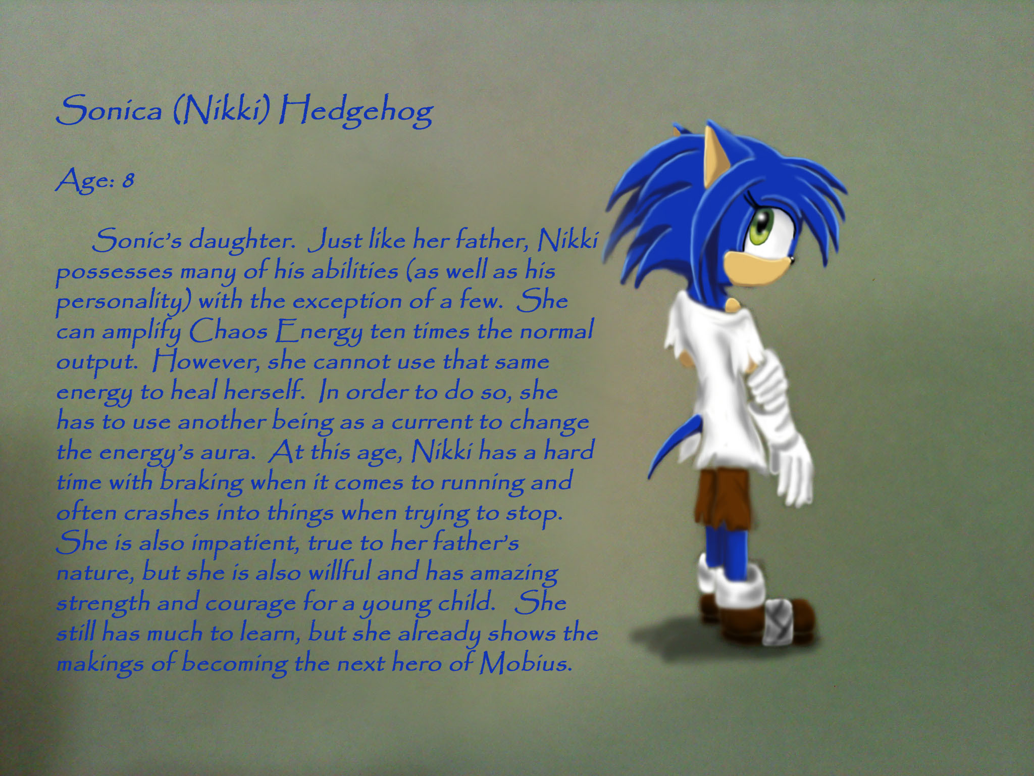 Sonic's Legacy Young Nikki
