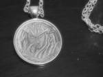 Cullen Rutherford's Lucky Coin pendant(silver) by PixelInspiredGear