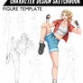 Character Design Sketchbook: Athletic Build Female