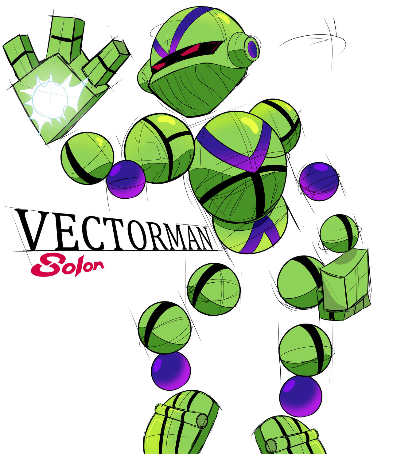 VectorMan by CadeSolan on DeviantArt