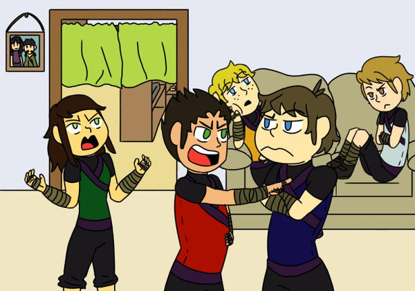 Arguing by gracepinapple on DeviantArt