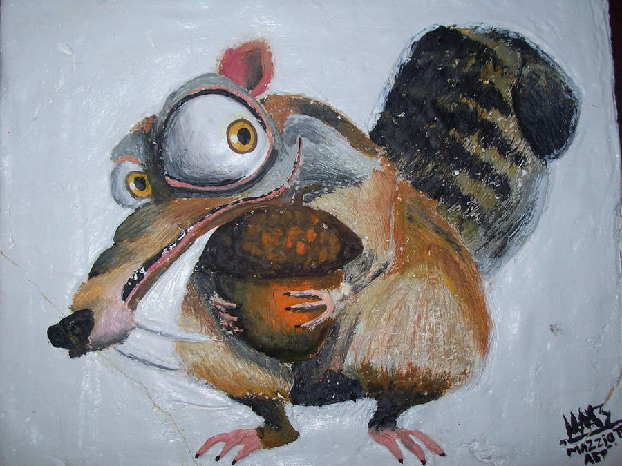 Scrat Inflatio Scrat by abrilmazziotti on DeviantArt