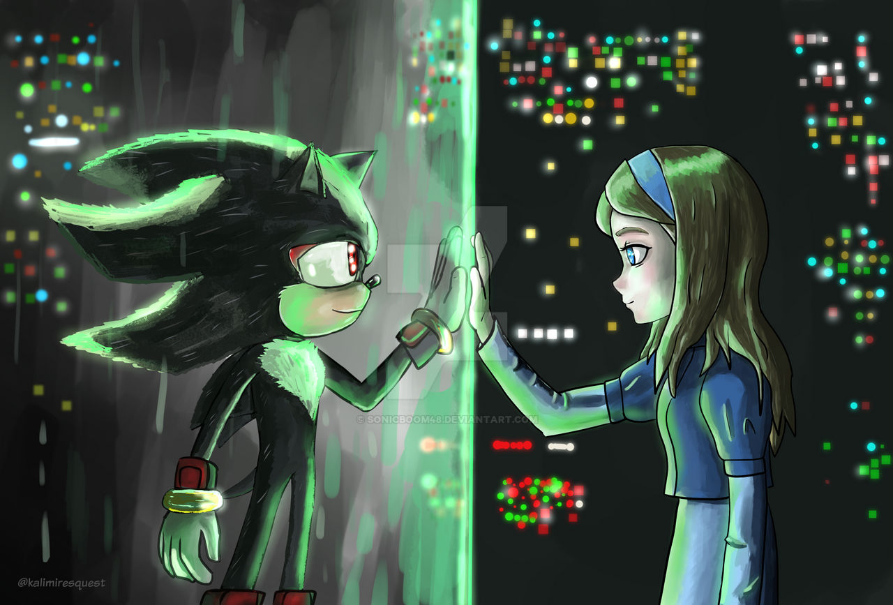 Maria Shadow Shadow and Maria by SonicBoom48 on DeviantArt