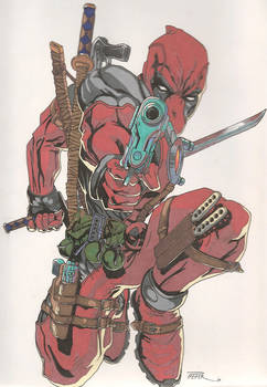 Deadpool Strike A Pose