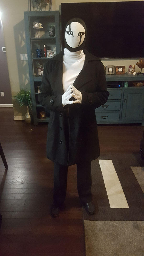 Gaster Costume by RiceNSauce on DeviantArt