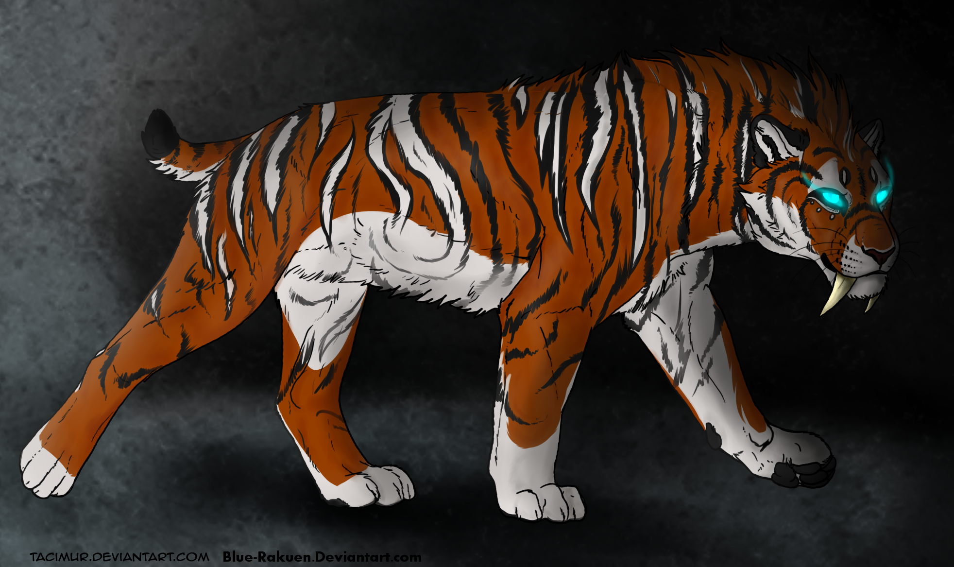 Kane SaberTooth Tiger by BlueRakuen on DeviantArt