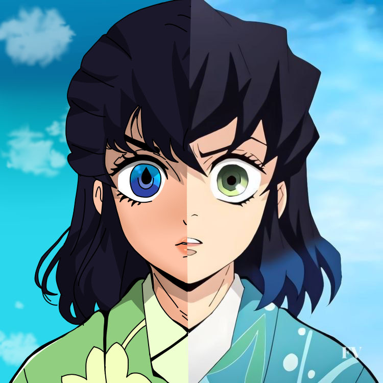 Mona and Inosuke by Lady1Moon on DeviantArt