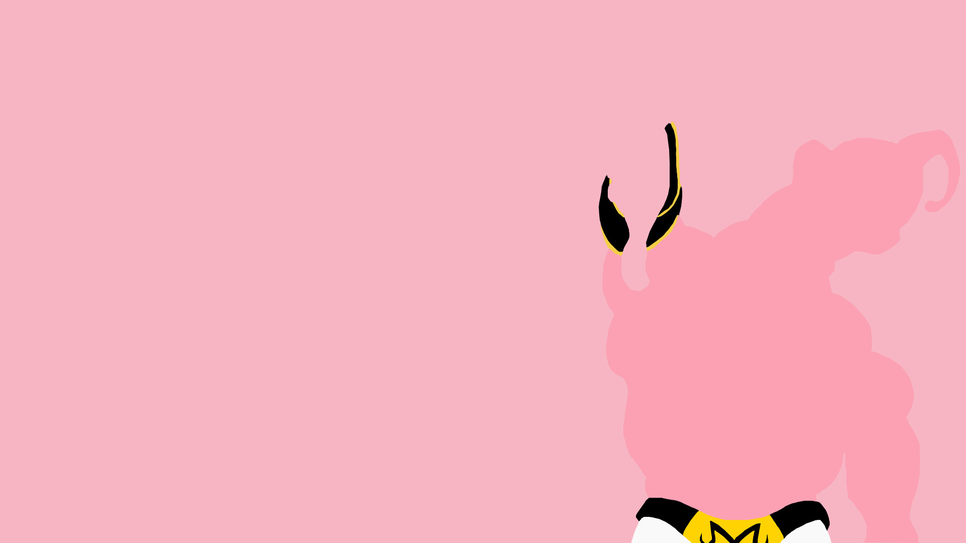 MAJIN BUU minimalist by MinimalistWallpaper